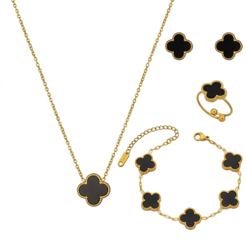 Jassa Anti Tarnish Clover Set