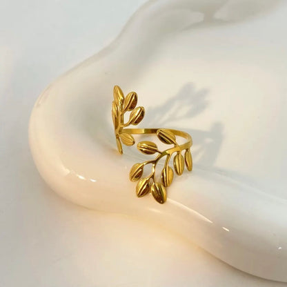 Imperial Gold Leaf Ring