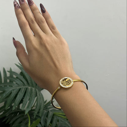 Tree of Life 4-Piece Golden Bracelet Combo